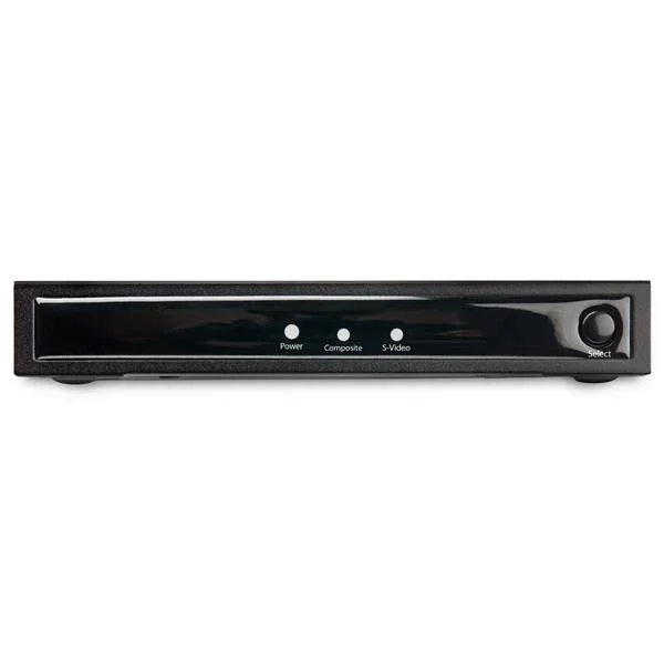 STARTECH S-Video or Composite to HDMI Converter with Audio - 720p - NTSC & PAL - Analog to HDMI Upscaler - Mac & Windows (VID2HDCON2) (VID2HDCON2)