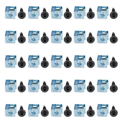 STARTECH Server Rack Screws and Clip Nuts - 50 pack - 10-32 Screws - Rack Mount Screws - Network Rack Screws - Rack Mount Hardware (CLPSCRW1032)