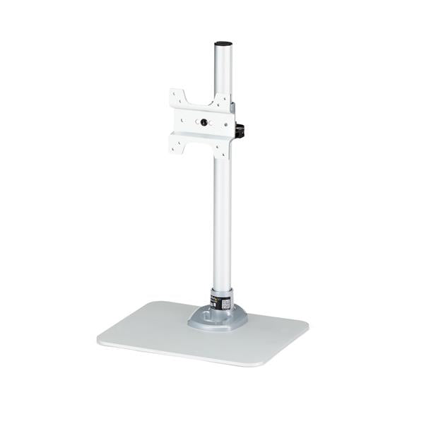STARTECH Single Monitor Stand - Silver - VESA Mount - Monitor Arm Desk Stand - Computer Monitor Stand (ARMPIVSTND) (ARMPIVSTND)