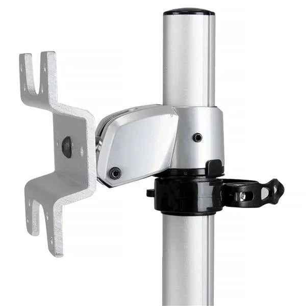 STARTECH Single Monitor Stand - Silver - VESA Mount - Monitor Arm Desk Stand - Computer Monitor Stand (ARMPIVSTND) (ARMPIVSTND)