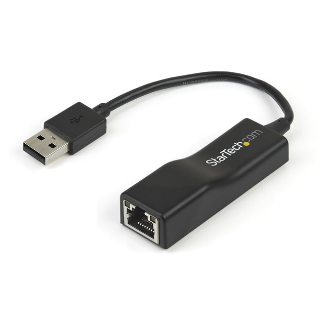 STARTECH USB 2.0 to 10|100 Mbps Ethernet Network Adapter Dongle - USB Network Adapter - USB 2.0 Fast Ethernet Adapter - USB NIC (USB2100)