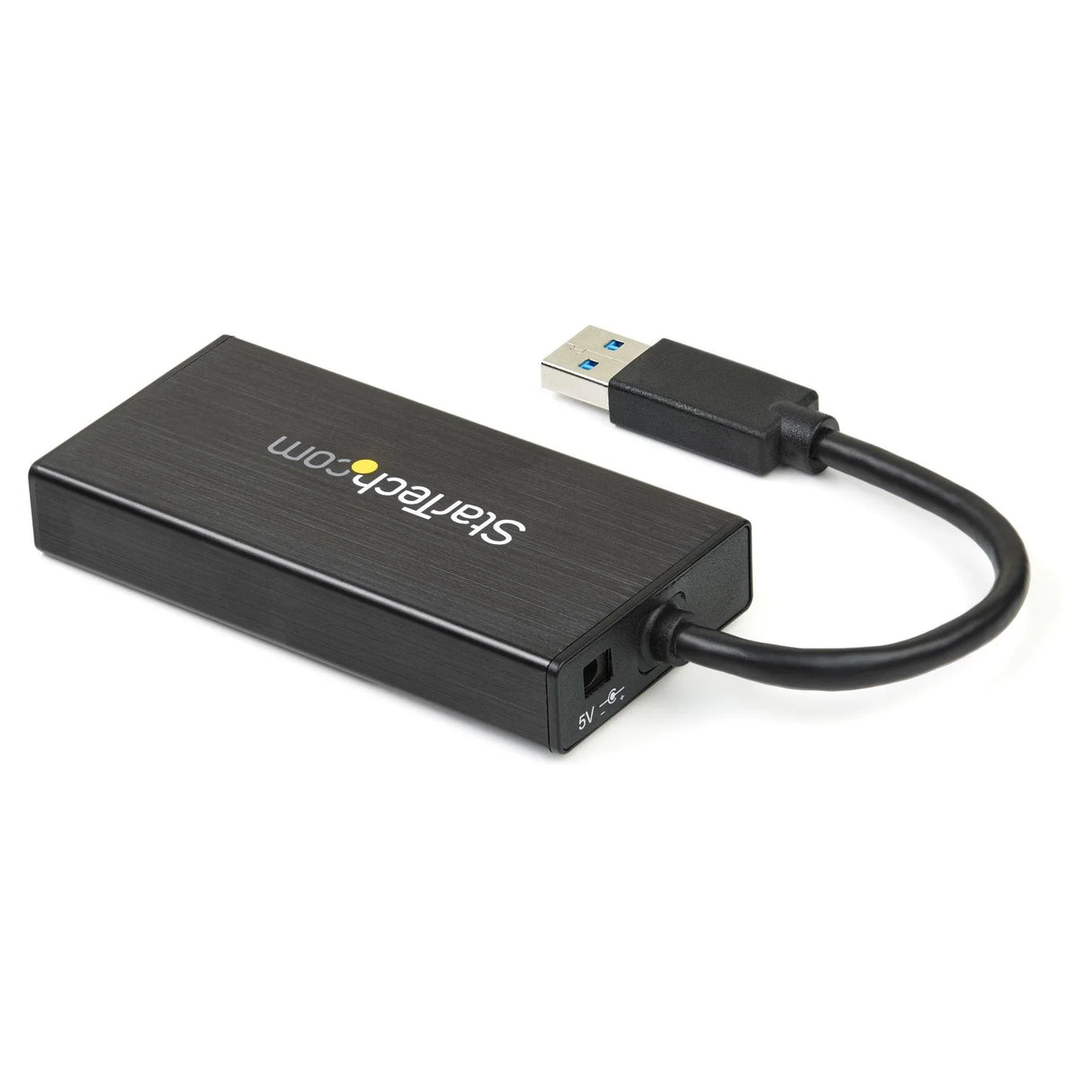 STARTECH USB 3.0 Hub with Gigabit Ethernet Adapter - 3 Port - NIC - USB Network | LAN Adapter | Windows & Mac Compatible (ST3300GU3B) (ST3300GU3B)