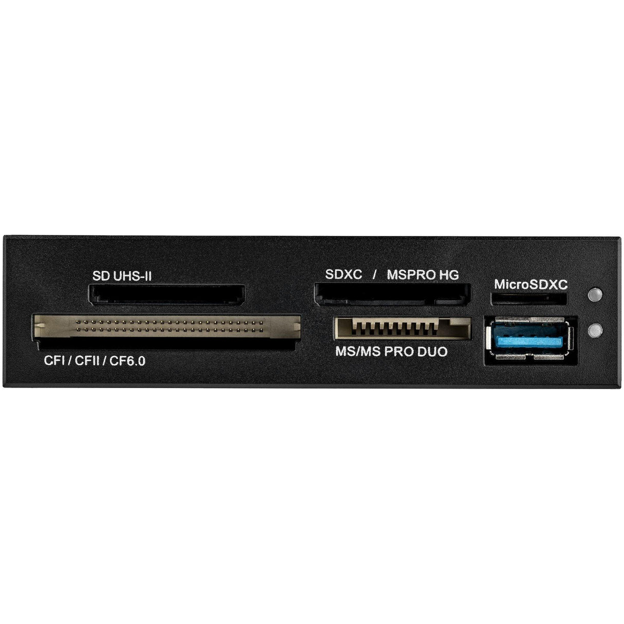STARTECH USB 3.0 Internal Multi-Card Reader with UHS-II Support - SecureDigital|Micro SD|Memory Stick|Compact Flash Memory Card Reader (35FCREADBU3)