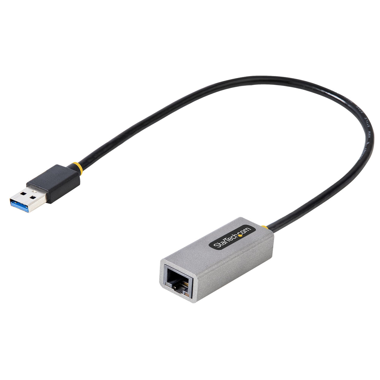 STARTECH USB 3.0 to Gigabit Ethernet Network Adapter - 10|100|1000 Mbps | USB to RJ45 | USB 3.0 to LAN Adapter | USB 3.0 Ethernet Adapter (GbE) | 11in Attached Cable | Driverless Install (USB31000S2) (USB31000S2)