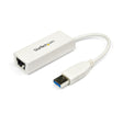 STARTECH USB 3.0 to Gigabit Ethernet Network Adapter | 10|100|1000 Mbps | USB to RJ45 | USB 3.0 to LAN Adapter | USB 3.0 Ethernet Adapter (GbE) | TAA Complaint (USB31000SW)