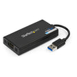 STARTECH USB 3.0 to HDMI Adapter - 4K 30Hz Ultra HD - DisplayLink Certified - USB Type-A to HDMI Display Adapter Converter for Monitor - External Video & Graphics Card - Mac & Windows (USB32HD4K) (USB32HD4K)