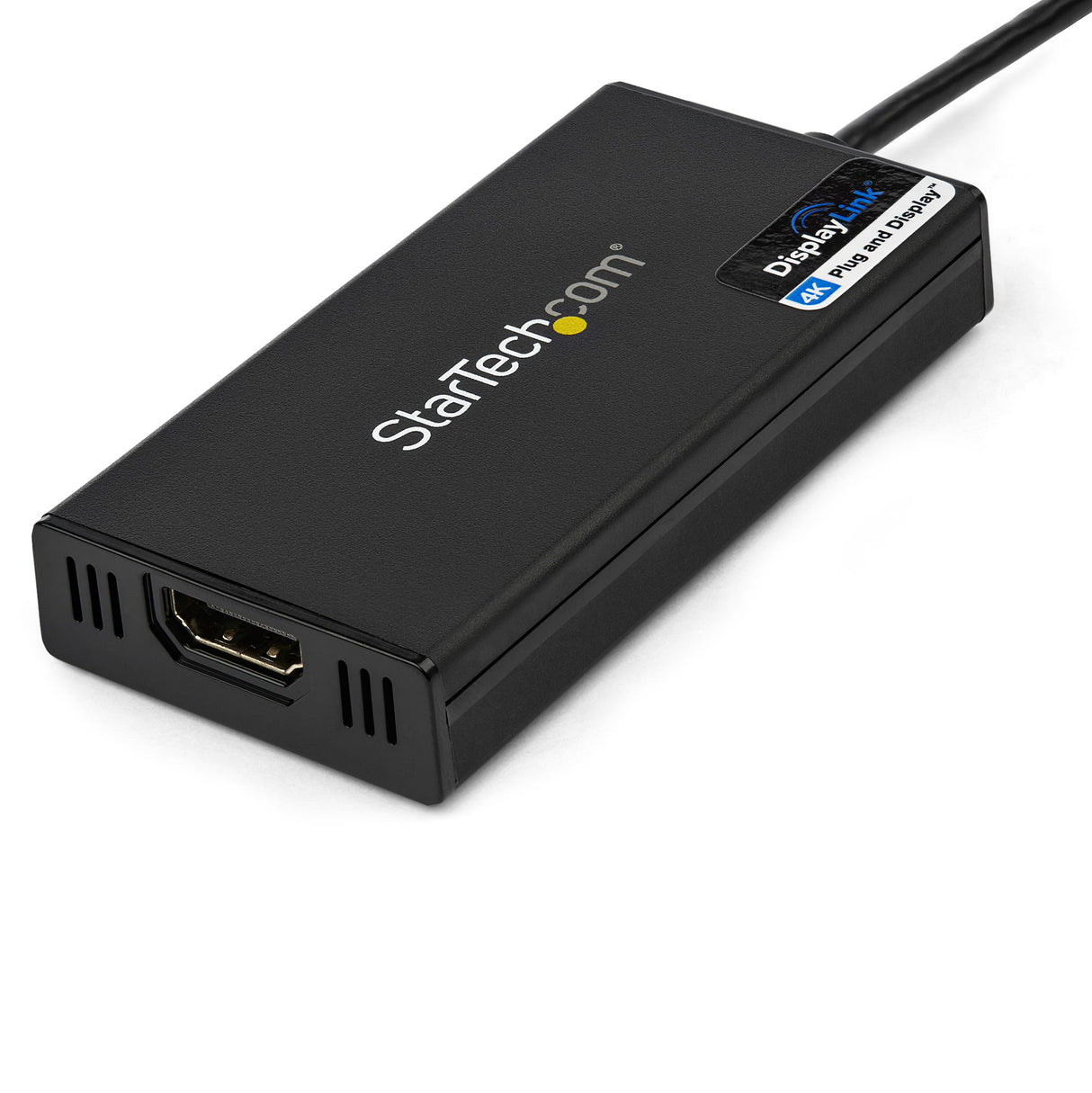 STARTECH USB 3.0 to HDMI Adapter - 4K 30Hz Ultra HD - DisplayLink Certified - USB Type-A to HDMI Display Adapter Converter for Monitor - External Video & Graphics Card - Mac & Windows (USB32HD4K) (USB32HD4K)