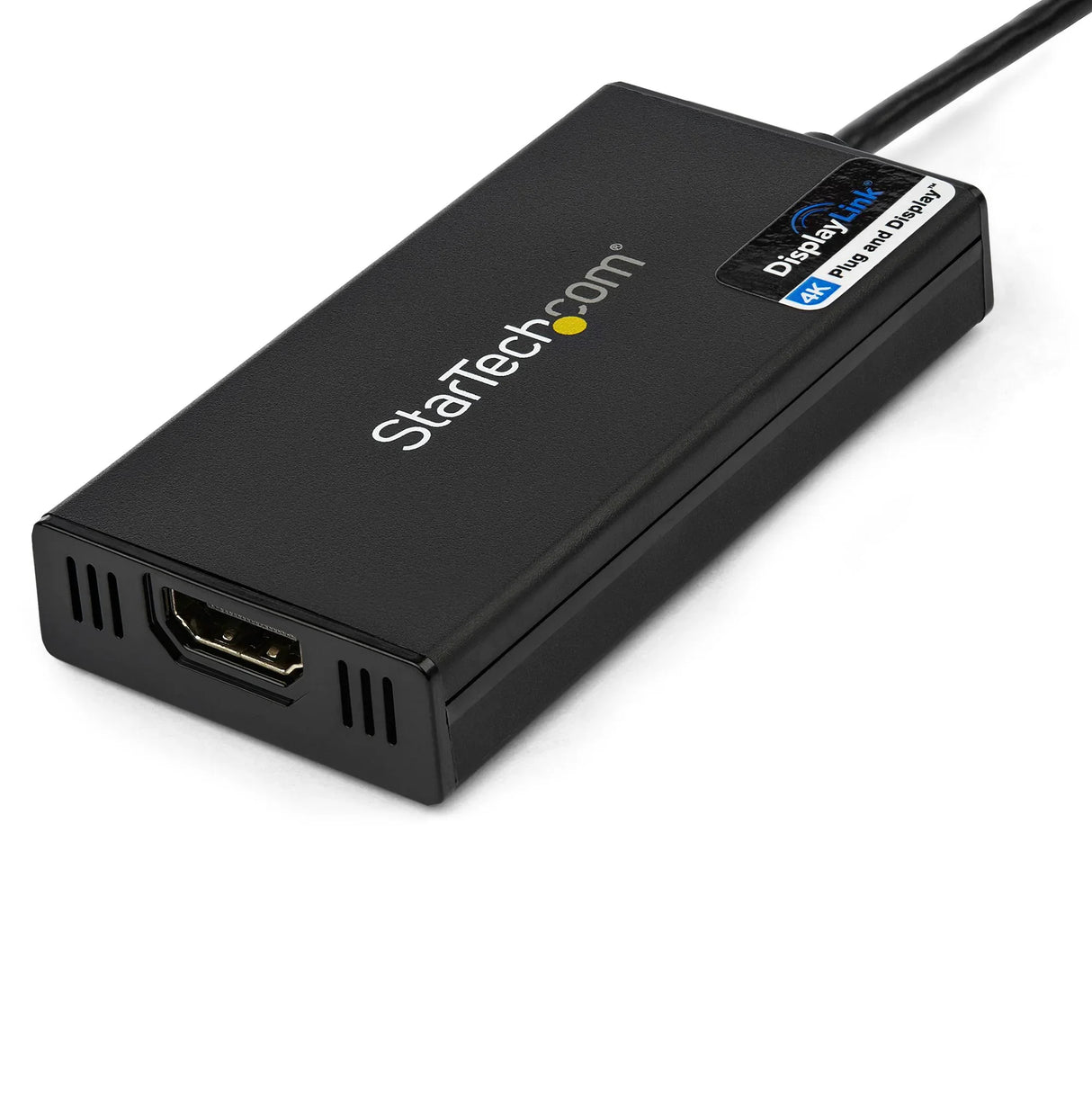 STARTECH USB 3.0 to HDMI Adapter - 4K 30Hz Ultra HD - DisplayLink Certified - USB Type-A to HDMI Display Adapter Converter for Monitor - External Video & Graphics Card - Mac & Windows (USB32HD4K) (USB32HD4K)