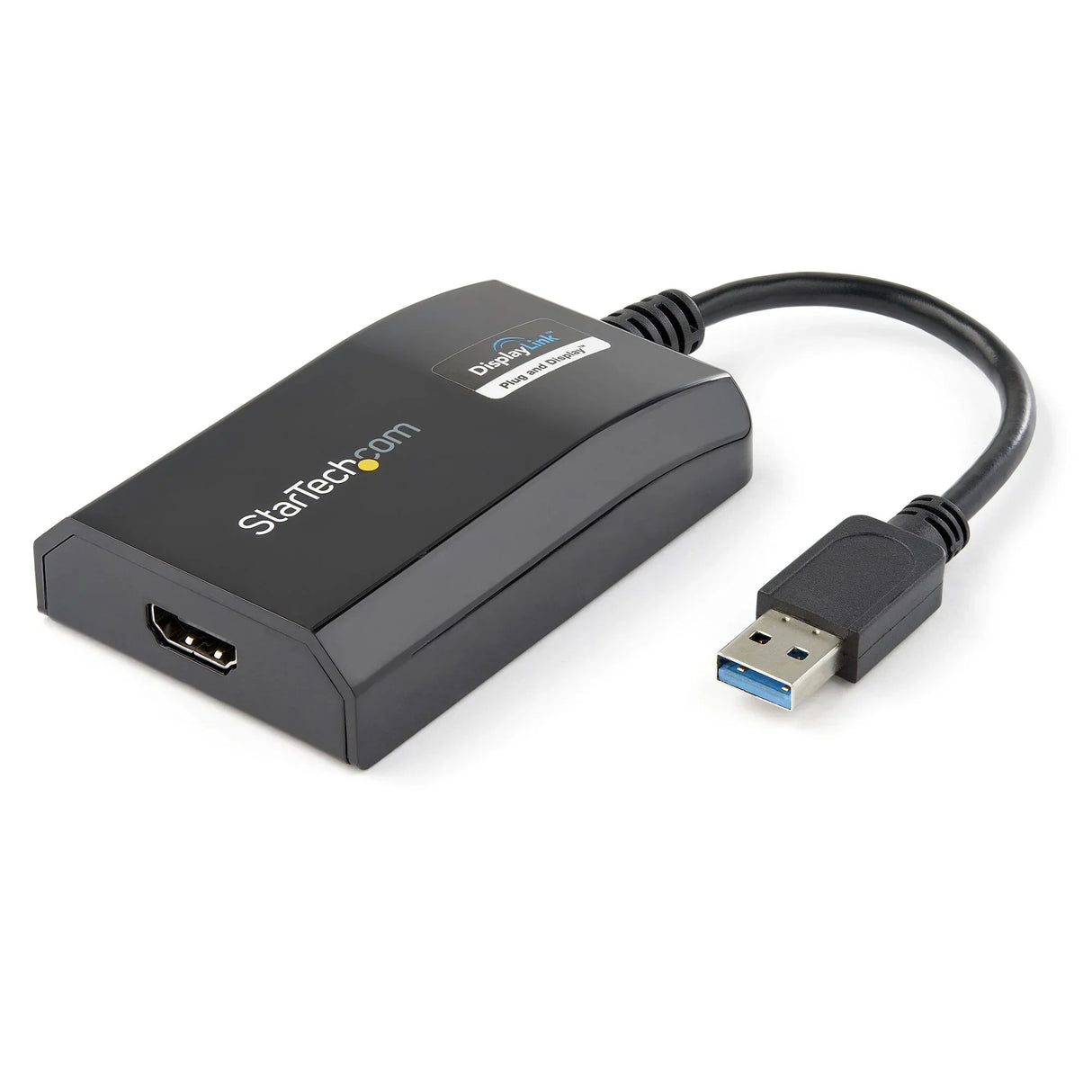 STARTECH USB 3.0 to HDMI Adapter - DisplayLink Certified - 1080p (1920x1200) - USB Type-A to HDMI Display Adapter Converter for Monitor - External Video & Graphics Card | Windows|Mac (USB32HDPRO) (USB32HDPRO)