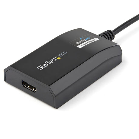 STARTECH USB 3.0 to HDMI Adapter - DisplayLink Certified - 1080p (1920x1200) - USB Type-A to HDMI Display Adapter Converter for Monitor - External Video & Graphics Card | Windows|Mac (USB32HDPRO) (USB32HDPRO)