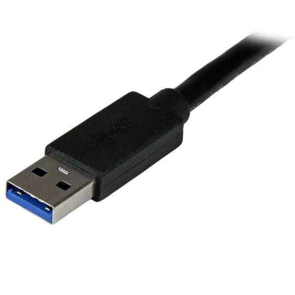 STARTECH USB 3.0 to HDMI & DVI Adapter with 1x USB Port - External Video & Graphics Card Adapter - Dual Monitor Hub - Supports Windows (USB32HDEH) (USB32HDEH)