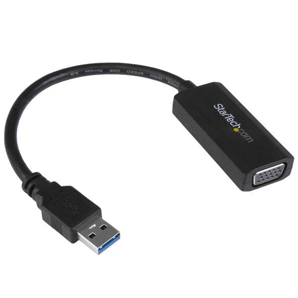 STARTECH USB 3.0 to VGA Display Adapter 1920x1200 | On-Board Driver Installation | Video Converter with External Graphics Card | Windows (USB32VGAV) (USB32VGAV)