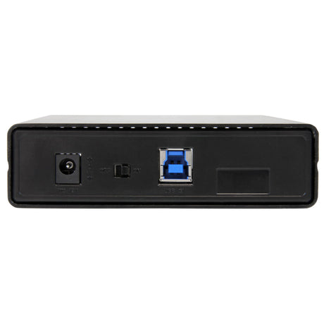 STARTECH USB 3.1 (10Gbps) Enclosure for 3.5” SATA Drives - Supports SATA III (6 Gbps) - Compatible with USB 3.0 and 2.0 Systems (S351BU313)