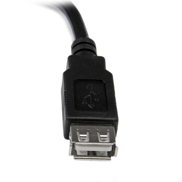 STARTECH USB A|USB A | M|F | 1.5m | 480 Mbit|s | Black (USBEXTAA6IN)