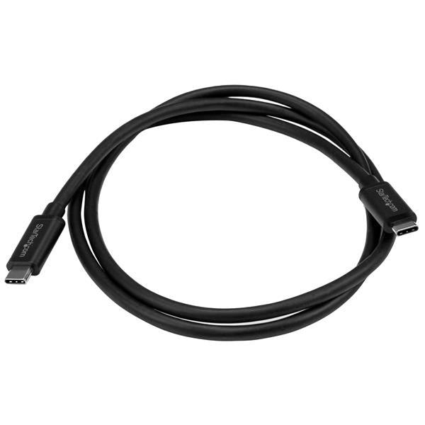 STARTECH USB C Cable - 3 ft | 1m - 10 Gbps - 4K - USB-IF - Charge and Sync - USB Type C to Type C Cable - USB Type C Cable (USB31CC1M)