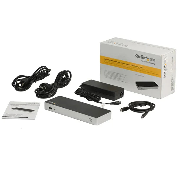 STARTECH DK30CHDDPPD – USB-C / 60W PD / HDMI / DP / 4x USB-A / Ethernet – Docking Station