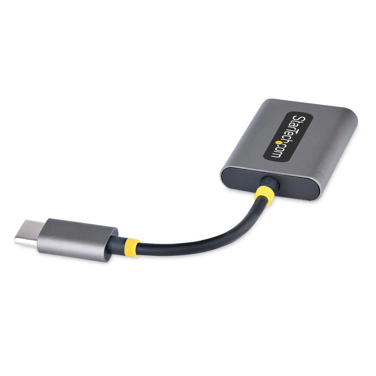 STARTECH USB-C Headphone Splitter | USB Type C Dual Headset Adapter w|Mic Input | USB C to 3.5mm Audio Adapter|Earphone Dongle | USB C to Audio Jack|Aux Output | 24-bit DAC (USBC-AUDIO-SPLITTER) (USBC-AUDIO-SPLITTER)
