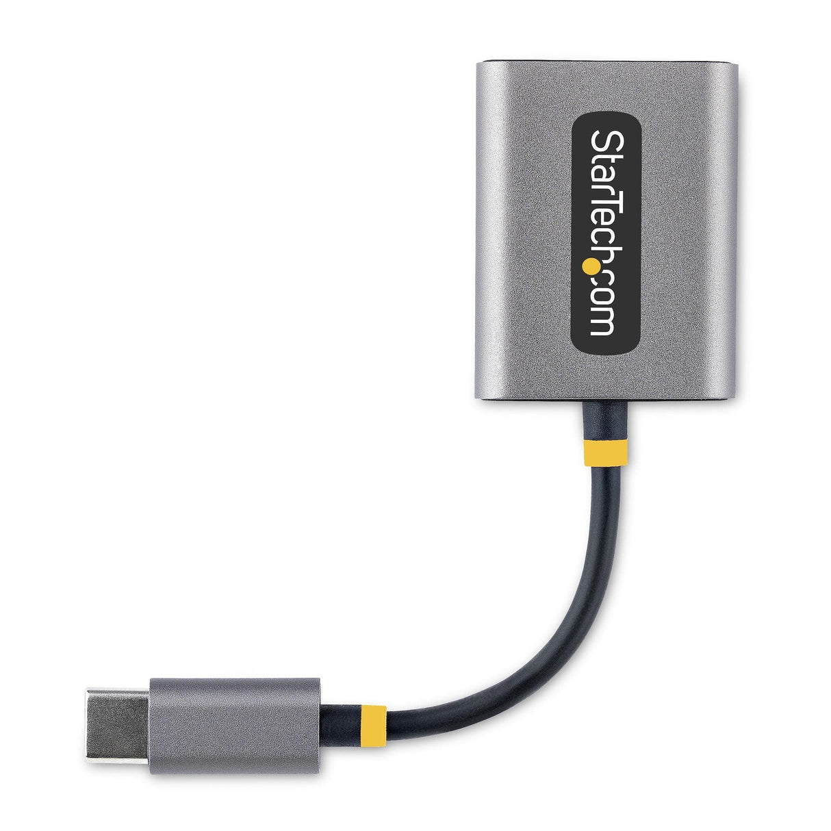 STARTECH USB-C Headphone Splitter | USB Type C Dual Headset Adapter w|Mic Input | USB C to 3.5mm Audio Adapter|Earphone Dongle | USB C to Audio Jack|Aux Output | 24-bit DAC (USBC-AUDIO-SPLITTER) (USBC-AUDIO-SPLITTER)