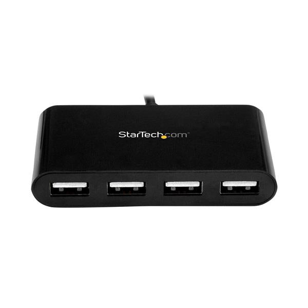 STARTECH USB C Hub - USB-C to 4 x USB-A - Compact - Powered USB Hub - USB 2.0 Hub - USB Port Expander - USB Port Hub - USB Type C Hub (ST4200MINIC)