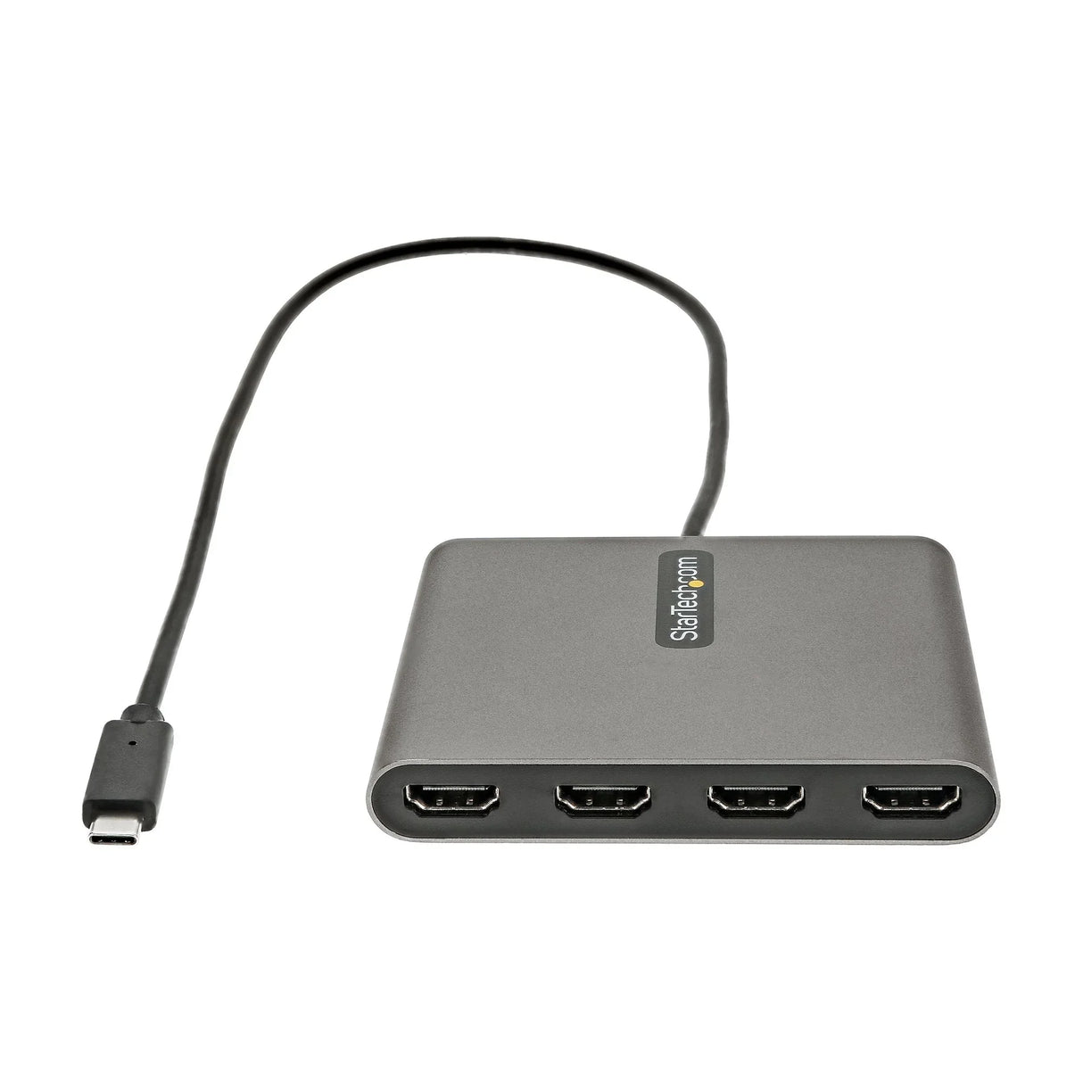 STARTECH USB C to 4 HDMI Adapter - External Video & Graphics Card - USB Type-C to Quad HDMI Display Adapter Dongle - 1080p 60Hz - Multi Monitor Video Converter | Windows Only (USBC2HD4) (USBC2HD4)