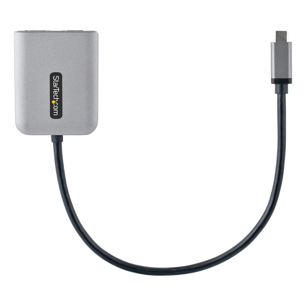 STARTECH USB-C to Dual HDMI MST HUB - Dual HDMI 4K 60Hz - USB Type C Multi Monitor Adapter for Laptop w| 1ft|30cm cable - DP 1.4 Multi-Stream Transport Hub - USB-C to HDMI Splitter (MST14CD122HD) (MST14CD122HD)