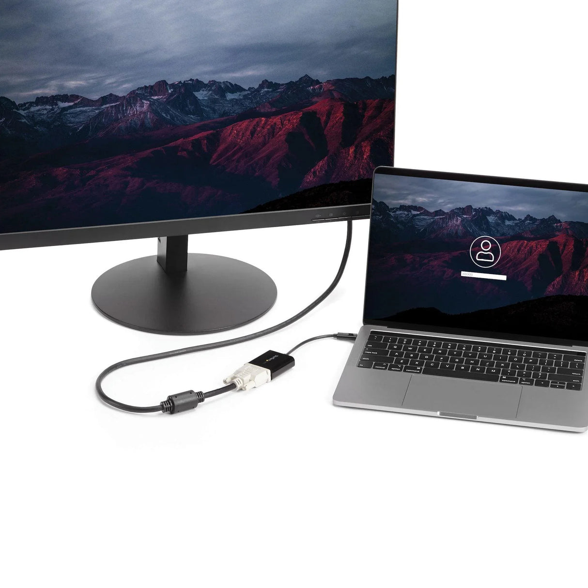 STARTECH USB C to DVI Adapter - Black - 1920x1200 - USB Type C Video Converter for Your DVI D Display|Monitor|Projector - 1080p Type-C to DVI-D Converter (CDP2DVI) (CDP2DVI)