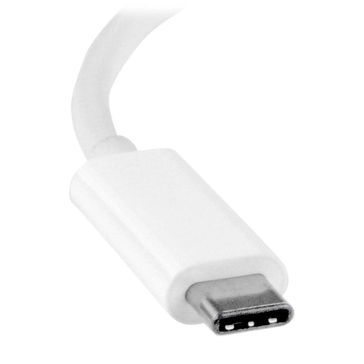 STARTECH USB C to DVI Adapter - White - 1920x1200 - USB Type C Video Converter for Your DVI D Display | Monitor | Projector (CDP2DVIW) (CDP2DVIW)