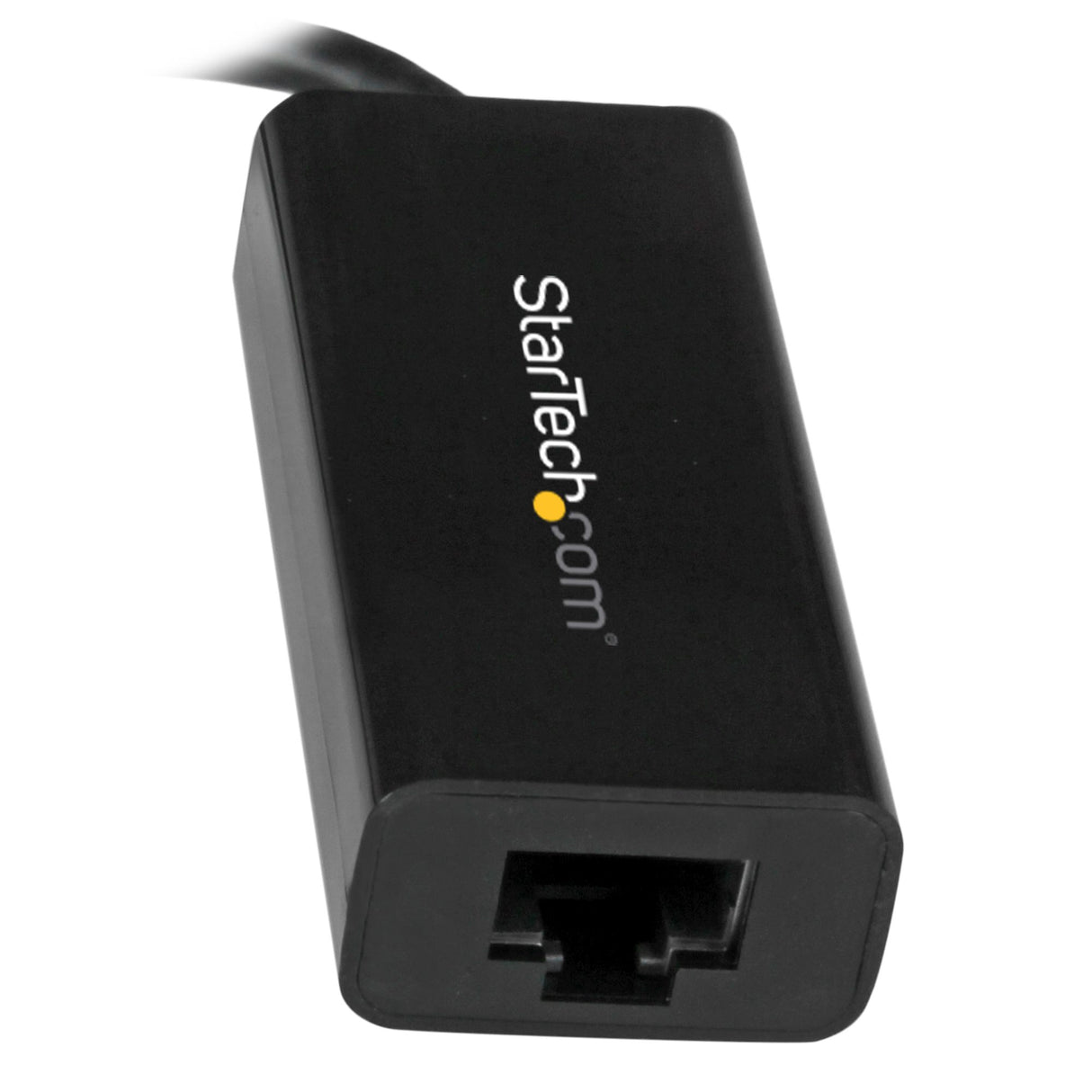 STARTECH USB-C to Gigabit Ethernet Adapter - Black - Thunderbolt 3 |4 Compatible | Windows & Mac - RJ45 LAN Network Converter (US1GC30B) (US1GC30B)