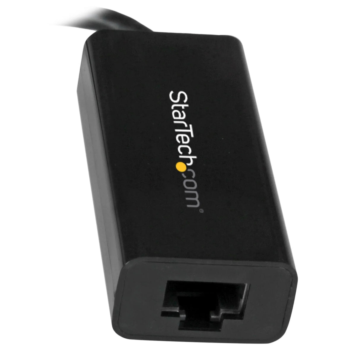 STARTECH USB-C to Gigabit Ethernet Adapter - Black - Thunderbolt 3 |4 Compatible | Windows & Mac - RJ45 LAN Network Converter (US1GC30B) (US1GC30B)