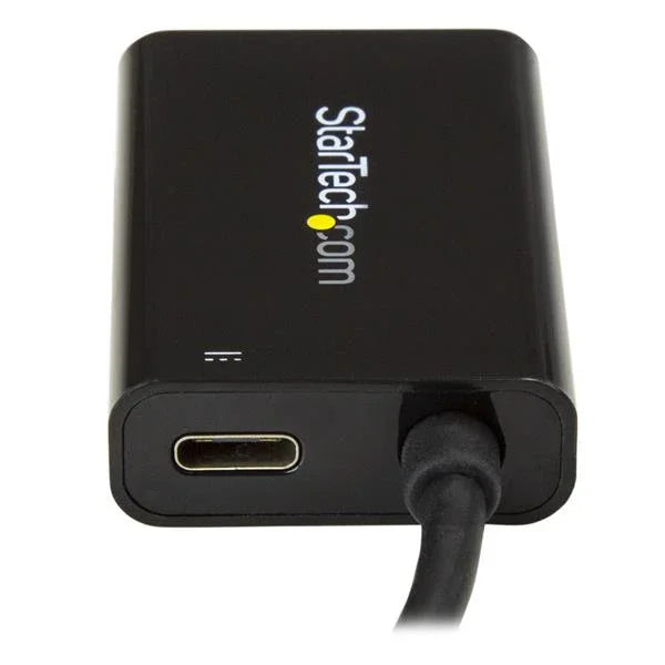STARTECH USB C to HDMI 2.0 Adapter with Power Delivery - 4K 60Hz USB Type-C to HDMI Display Video Converter - 60W PD Pass-Through Charging Port - Thunderbolt 3 Compatible - Black (CDP2HDUCP) (CDP2HDUCP)