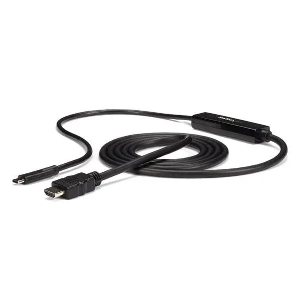 STARTECH USB C to HDMI Cable - 3 ft | 1m - USB-C to HDMI 4K 30Hz - USB Type C to HDMI - Computer Monitor Cable (CDP2HDMM1MB)