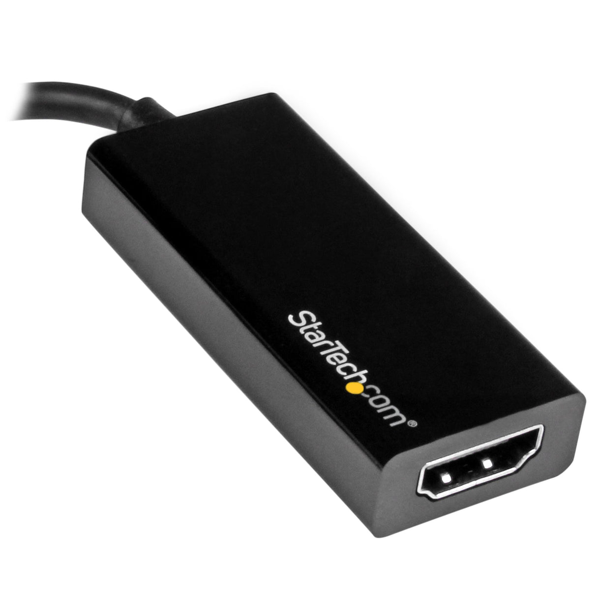 STARTECH USB-C to HDMI Video Adapter Converter - 4K 30Hz - Thunderbolt 3 Compatible - USB 3.1 Type-C to HDMI Monitor Travel Dongle Black (CDP2HD) (CDP2HD)