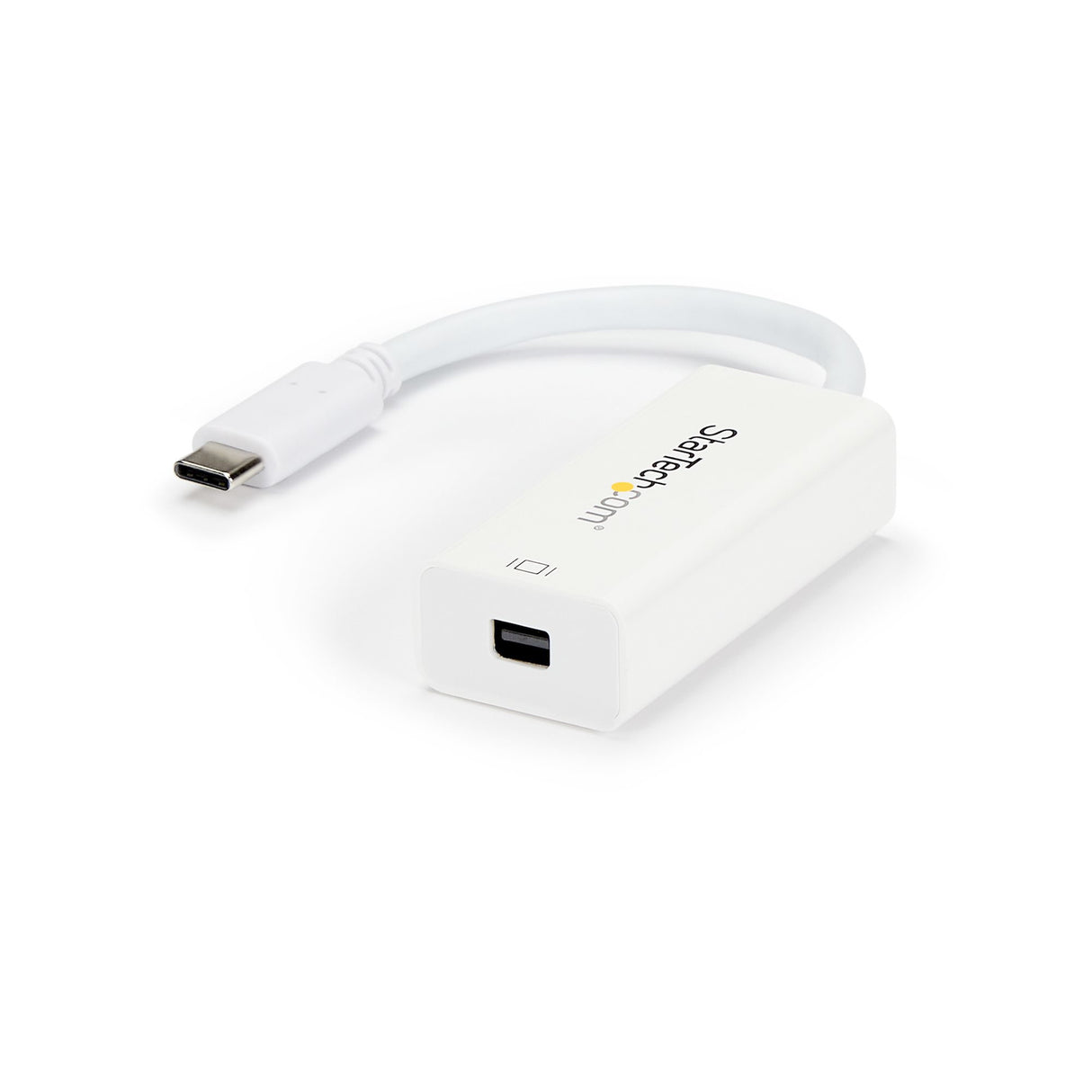 STARTECH USB-C to Mini DisplayPort Adapter - 4K 60Hz - White - USB 3.1 Type-C to Mini DP Adapter - Type-C to Mini DP Converter (CDP2MDP) (CDP2MDP)
