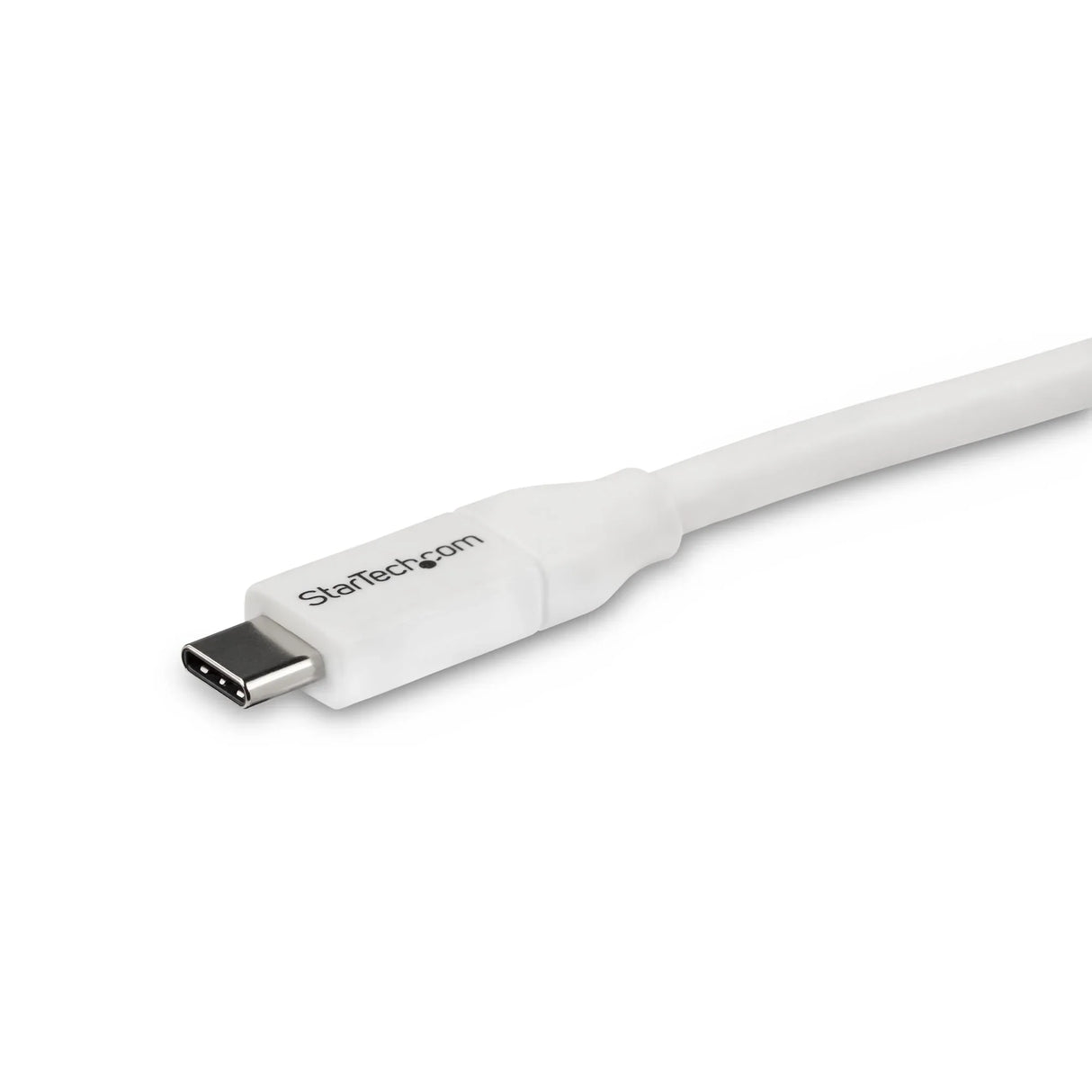 STARTECH USB C to USB C Cable - 13 ft | 4m - 5A PD - M|M - White - USB 2.0 - USB-IF Certified - USB Type C Cable - USB C Charging Cable (USB2C5C4MW)