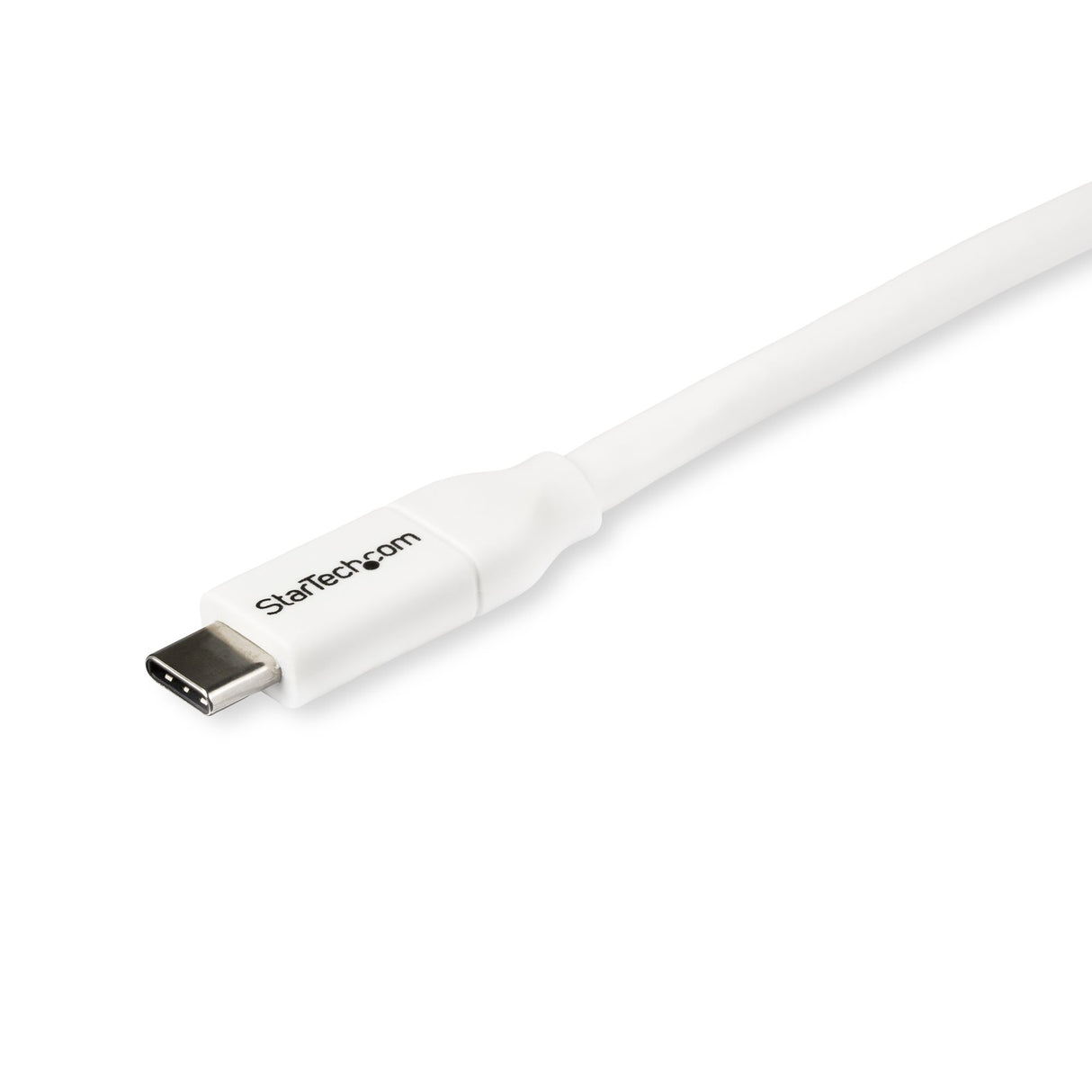 STARTECH USB-C to USB-C Cable w| 5A PD - M|M - White - 2 m (6 ft.) - USB 2.0 - USB-IF Certified (USB2C5C2MW)