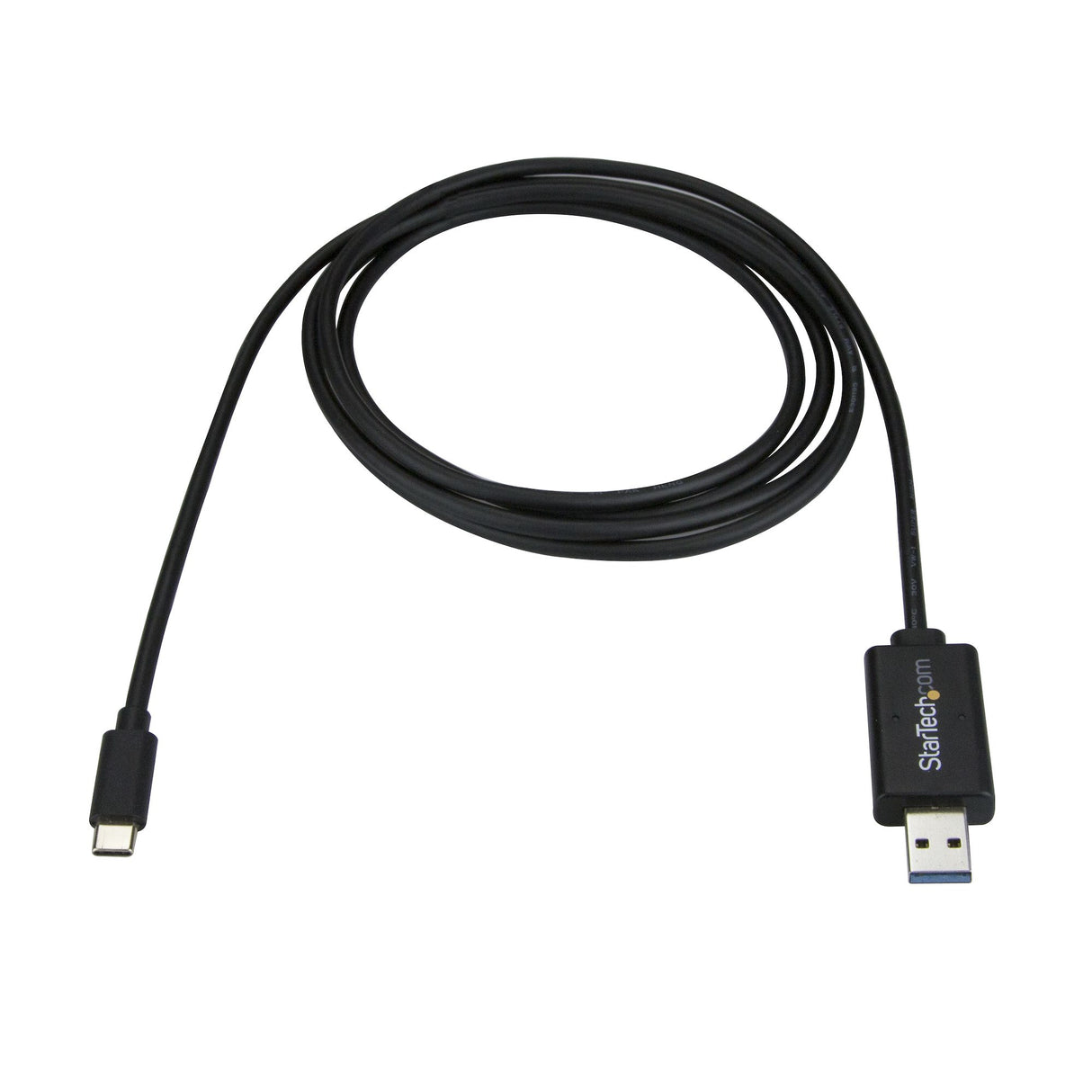 STARTECH USB C to USB Data Transfer Cable | Mac | Windows | USB 3.0 | Windows Easy Transfer Cable | Mac Data Transfer | 2m (6ft) (USBC3LINK) (USBC3LINK)