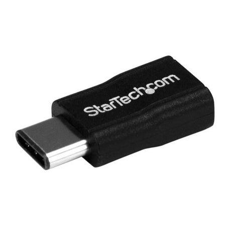 STARTECH USB C to USB Micro B | USB Type C to USB M | F | USB 2.0 | USB C Connector | USB-C to USB Micro B Adapter (USB2CUBADP)