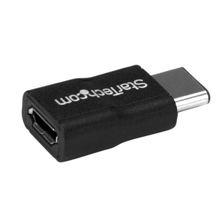 STARTECH USB C to USB Micro B | USB Type C to USB M | F | USB 2.0 | USB C Connector | USB-C to USB Micro B Adapter (USB2CUBADP)