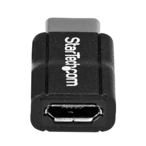STARTECH USB C to USB Micro B | USB Type C to USB M | F | USB 2.0 | USB C Connector | USB-C to USB Micro B Adapter (USB2CUBADP)