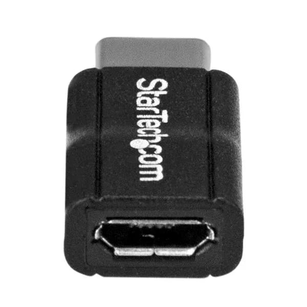 STARTECH USB C to USB Micro B | USB Type C to USB M | F | USB 2.0 | USB C Connector | USB-C to USB Micro B Adapter (USB2CUBADP)