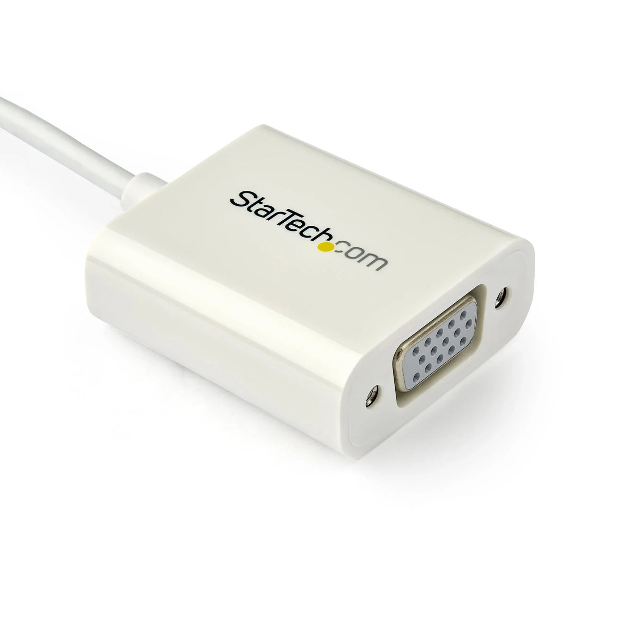 STARTECH USB-C to VGA Adapter - White - 1080p