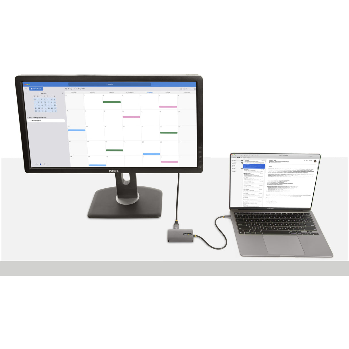 STARTECH USB C Video Adapter | USB C to HDMI DVI VGA Adapter | Up to 4K 60Hz | Aluminum | Multiport Video Display Adapter | Thunderbolt 3|4 Compatible | USB Type C Travel Adapter (118-USBC-HDMI-VGADVI) (118-USBC-HDMI-VGADVI)