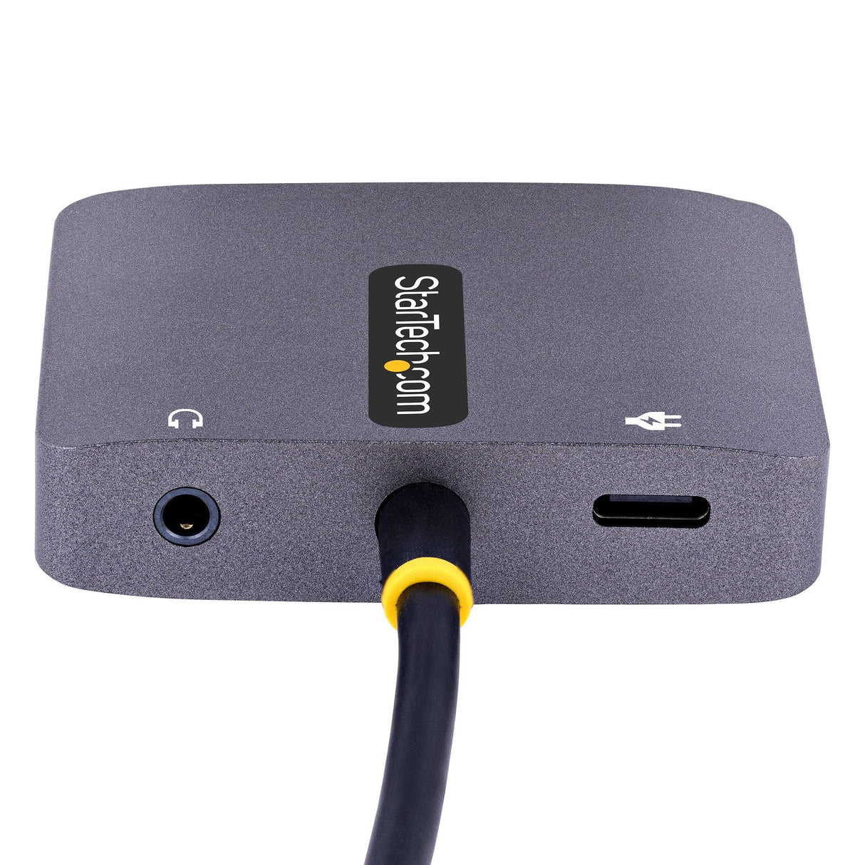 STARTECH USB C Video Adapter | USB C to HDMI VGA Multiport Adapter | 3.5mm Audio | 4K 60Hz HDR | 100W PD Pass-Through | Thunderbolt 3|4 Compatible - USB C Display Travel Adapter (122-USBC-HDMI-4K-VGA) (122-USBC-HDMI-4K-VGA)