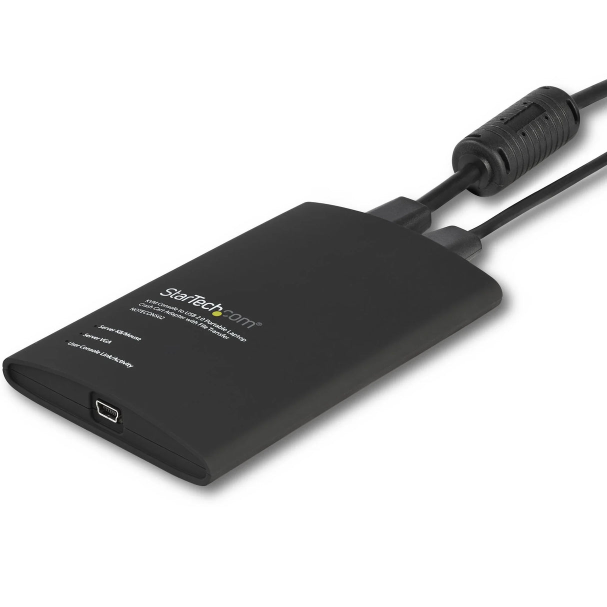 STARTECH USB Crash Cart Adapter - File Transfer & Video - Portable Server Room Laptop to KVM Console Crash Cart (NOTECONS02) (NOTECONS02)