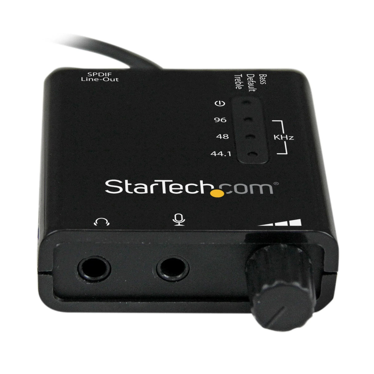STARTECH USB Sound Card w| SPDIF Digital Audio & Stereo Mic | External Sound Card for Laptop or PC | SPDIF Output (ICUSBAUDIO2D) (ICUSBAUDIO2D)