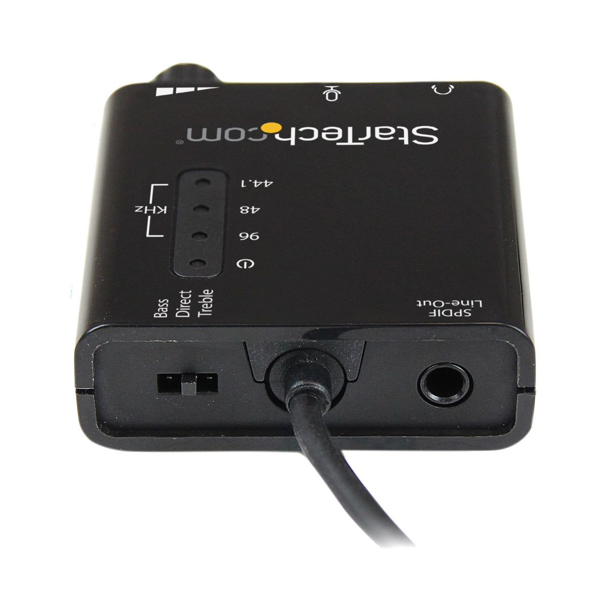 STARTECH USB Sound Card w| SPDIF Digital Audio & Stereo Mic | External Sound Card for Laptop or PC | SPDIF Output (ICUSBAUDIO2D) (ICUSBAUDIO2D)
