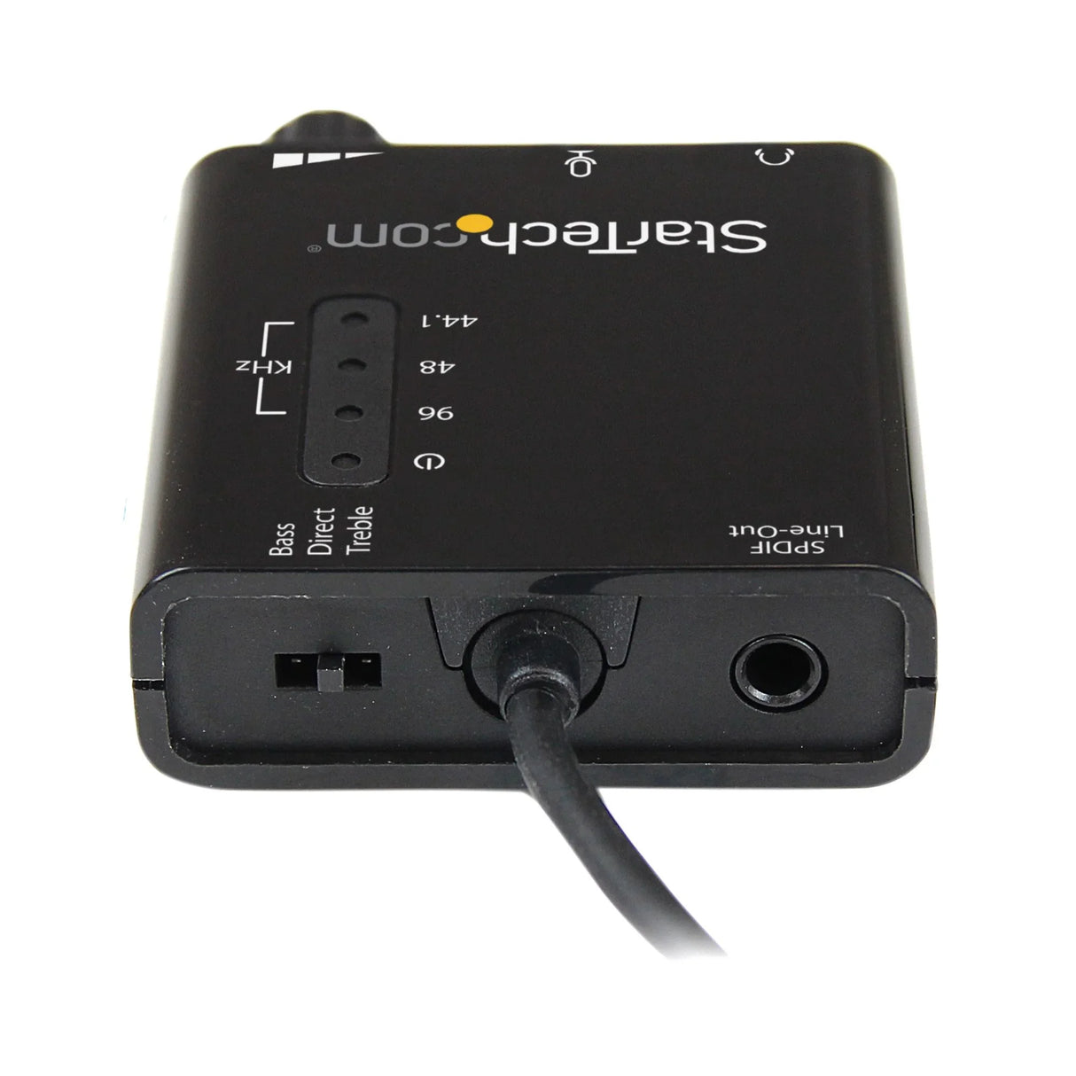 STARTECH USB Sound Card w| SPDIF Digital Audio & Stereo Mic | External Sound Card for Laptop or PC | SPDIF Output (ICUSBAUDIO2D) (ICUSBAUDIO2D)
