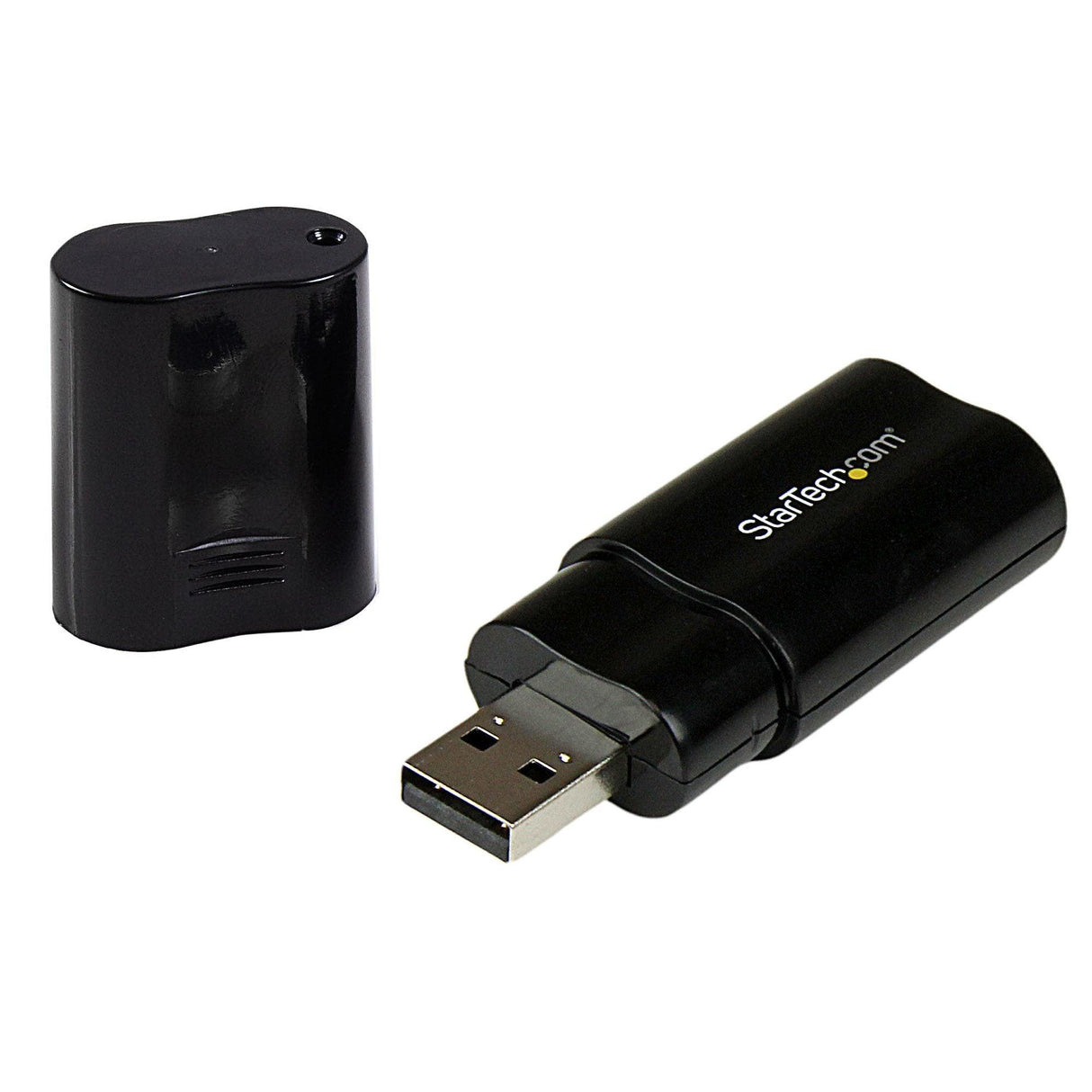 STARTECH USB Stereo Audio Adapter External Sound Card (ICUSBAUDIOB)