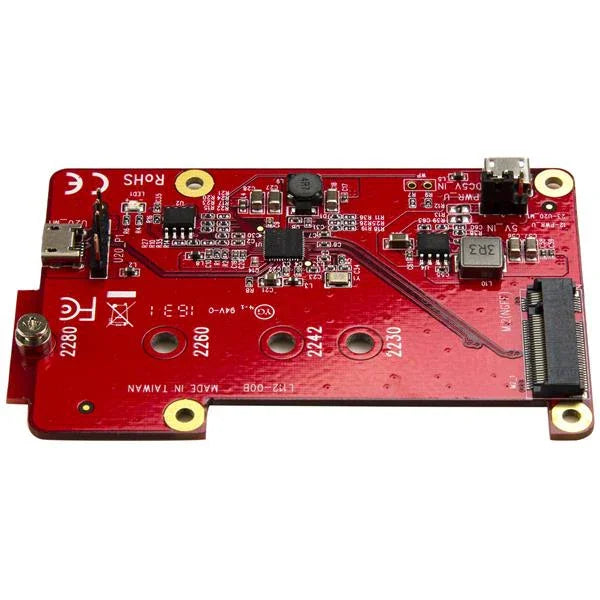 STARTECH USB to M.2 SATA Converter for Raspberry Pi and Development Boards - M.2 NGFF SATA SSD Adapter (PIB2M21)