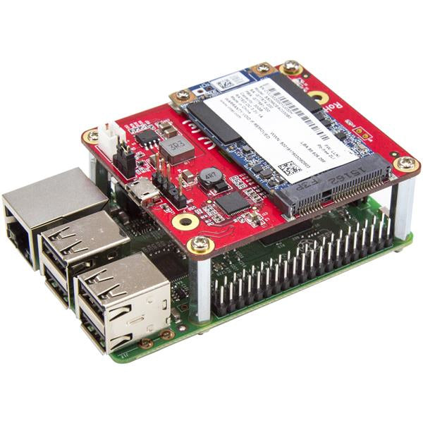 STARTECH USB to mSATA Converter for Raspberry Pi and Development Boards - USB to mini SATA Adapter for Raspberry Pi (PIB2MS1)
